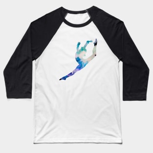 Gymnastics Leap Baseball T-Shirt